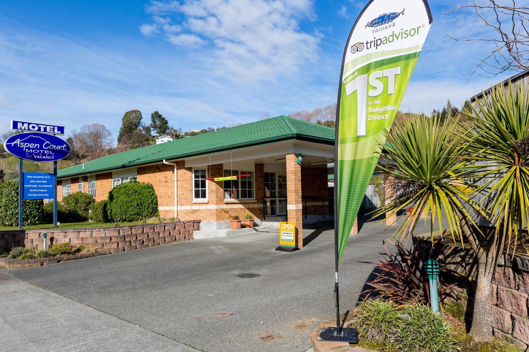 Aspen Court Motel Taihape Eksteriør billede